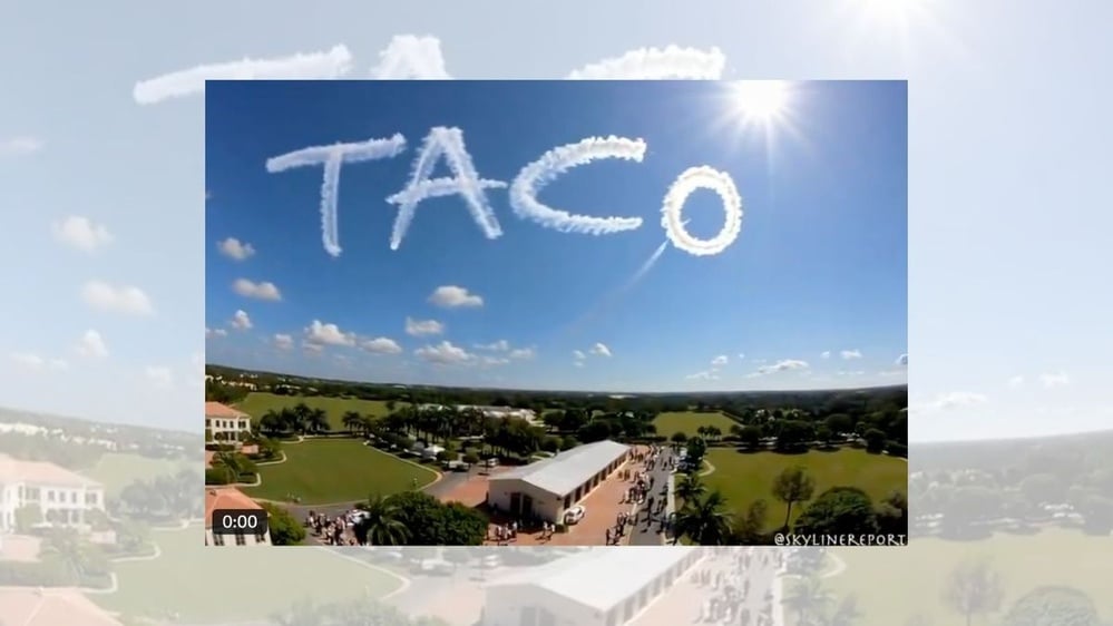 "TACO" refers to Trump's perceived inconsistency on tariff enforcement