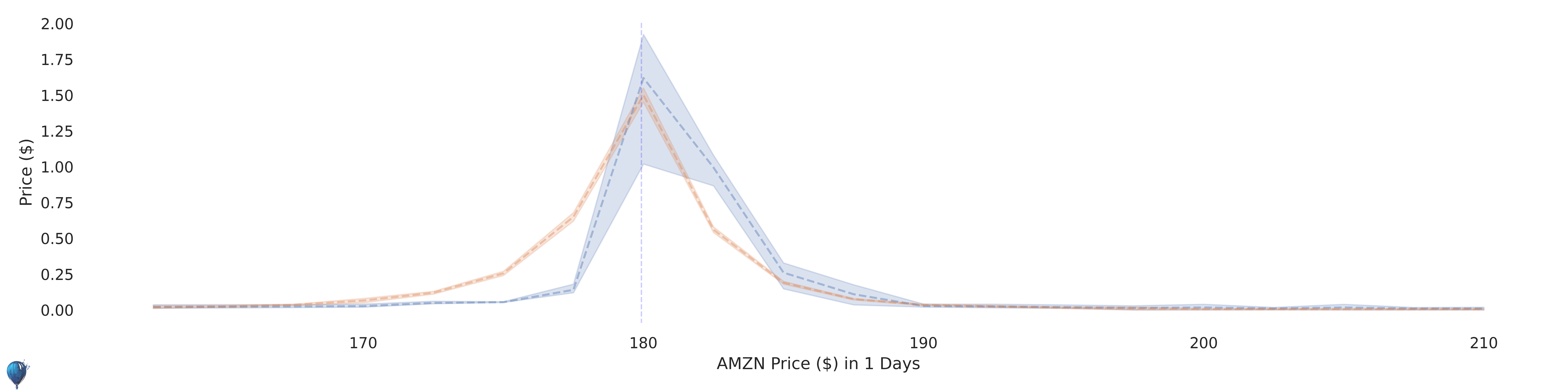 AMZN current options pricing