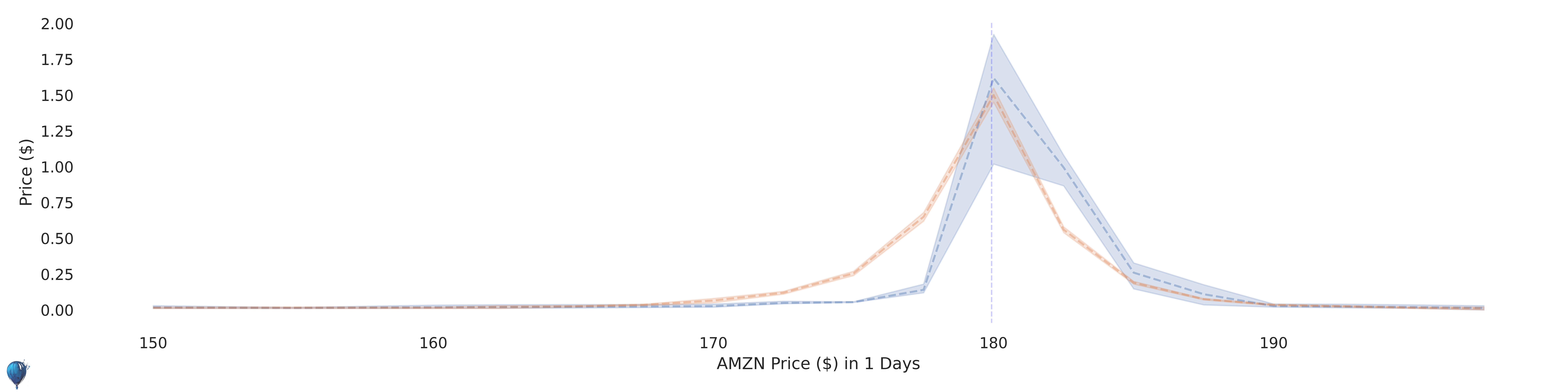 AMZN current options pricing